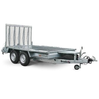 Brenderup MT-3080 maskintrailer - 2700 kg. 