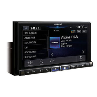 Alpine ILX-705D Trådløs Apple Carplay 2-din 7"
