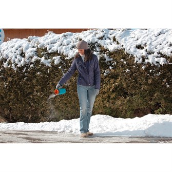 Til spredning af salt om vinteren