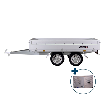 Variant 756 A ladtrailer - 750 kg | Inkl. pladegitter og montering