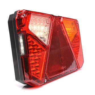 WAS LED baglygte med multifunktion og refleks - Flot positionslys | højre