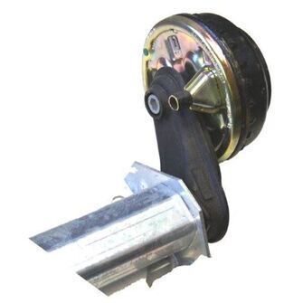 Bremset aksel Al-KO 1636EC - 900KG A:755 mm C:1245 mm, 4-huls