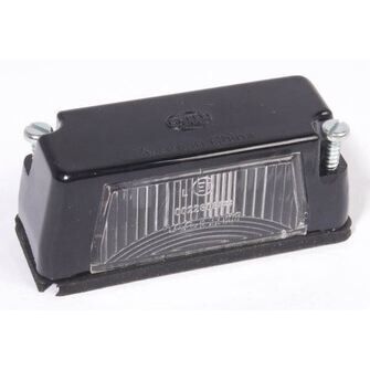 Nummerpladelygte - Hella - Indbygning