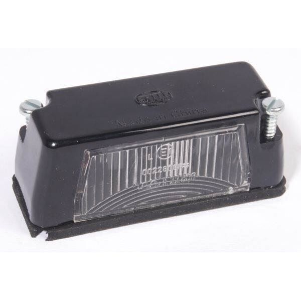 Nummerpladelygte - Hella - Indbygning