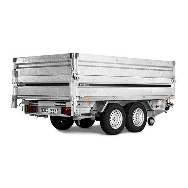 Ekstrasider til Brenderup 3-vejs-tiptrailer