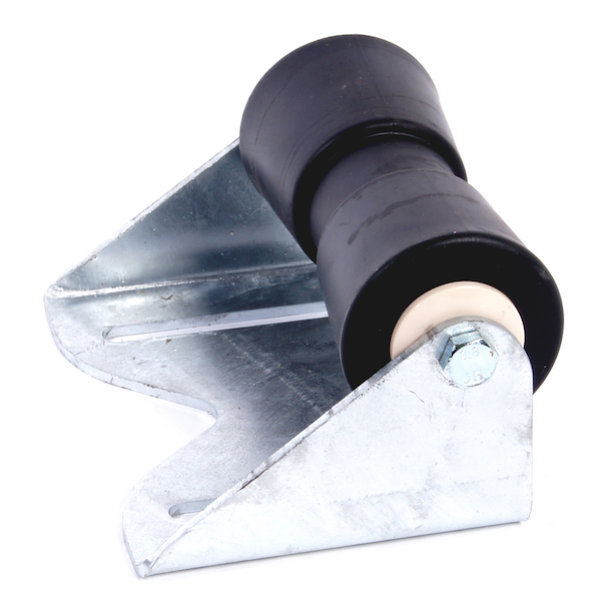 Brenderup - Basic båd - Kølrulleholder med 1 sort kølrulle