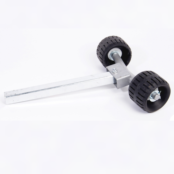 Brenderup - Basic båd - Sidestøtte med 2 sorte woblere 30x30