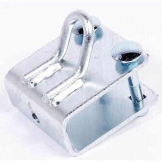 Surringsbeslag, kort, med bolte