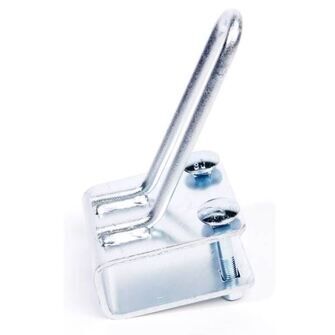 Surringsbeslag, lang, med bolte.