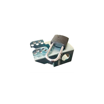 Universal Kasse- og koblingslås - lille - inkl. hængelås og nøgler