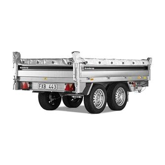 Flad presenning til Brenderup bagtipper