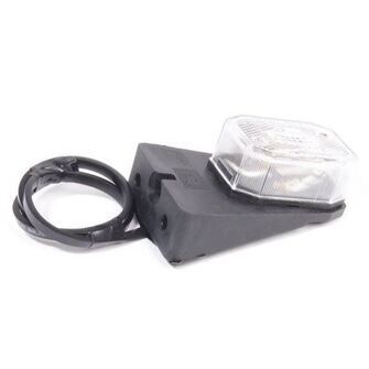 Positionslygte - Aspöck Flexipoint med 0,5 m ledning og holder