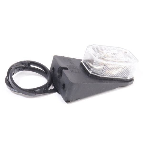 Positionslygte - Aspöck Flexipoint med 0,5 m ledning og holder