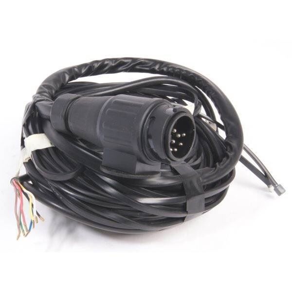 Kabel 2 delt 13 pol 7,4 m. 3,7 m.