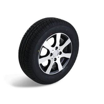 Brenderup - Hjul med aluminiumsfælge - 155R13, 4 hul