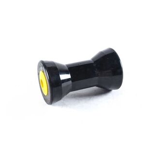 Kølrulle 196 mm 100/70 med gul bøsning