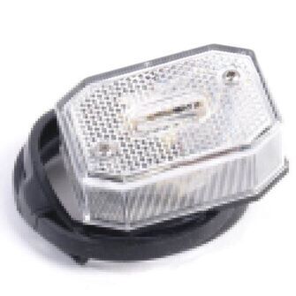 Positionslygte - Flexipoint Aspöck - hvid - med 0,8 m ledning