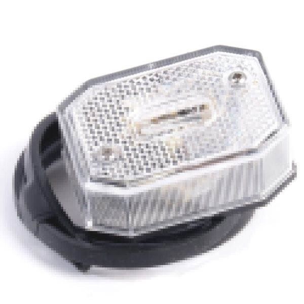 Positionslygte - Flexipoint Aspöck - hvid - med 0,8 m ledning