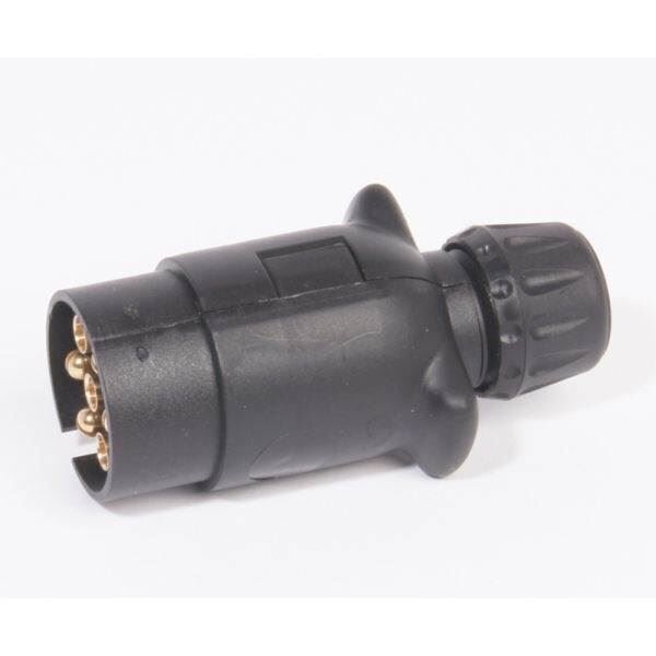 Fladstik 7-polet m. spadestik