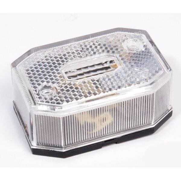 Positionslygte Aspöck - hvid