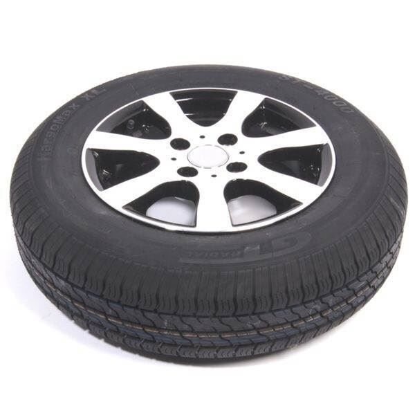 Brenderup - Hjul med aluminiumsfælge - 185/65 R14, 4,huls