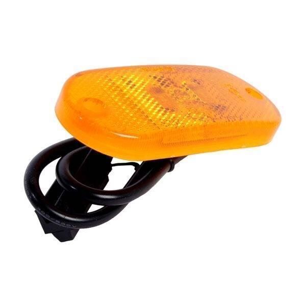 Sidemarkeringslygte - Jokon - gul med 0,5 m ledning