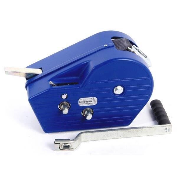 Spil, D/L 2500 ABSC, med blå kappe og 7m bånd