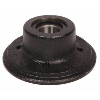 Nav Knott 750 kg aksel med 34mm kompaktleje - 4 huls - komplet inkl lejer