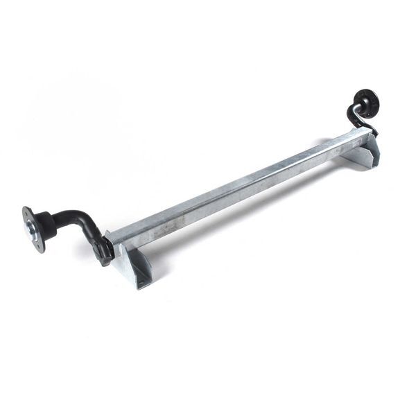 Ubremset aksel Knott- 750 kg, A:1180 MM, C:1620 