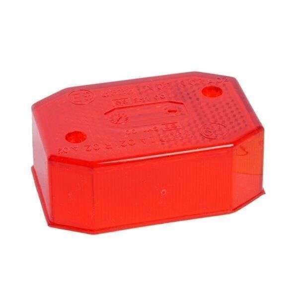 Positionslygteglas - Aspöck-flexipoint rød