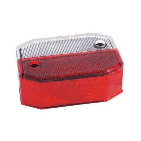 Positionslygteglas - Aspöck-flexipoint rød/hvid