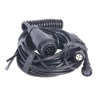 Spiralkabel - 13pol,  2 x 4,7m