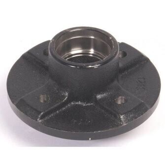 Nav AL-KO - til 750 kg aksel med koniske lejer, 4-huls - leveres uden lejer