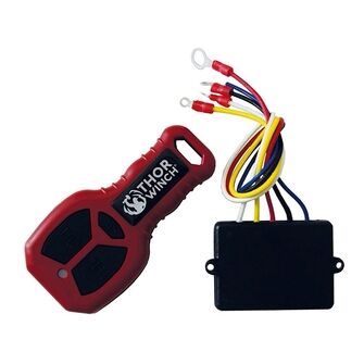 Trådløs fjernbetjening - Thor Winch 12/24V til indbygning til alle spil