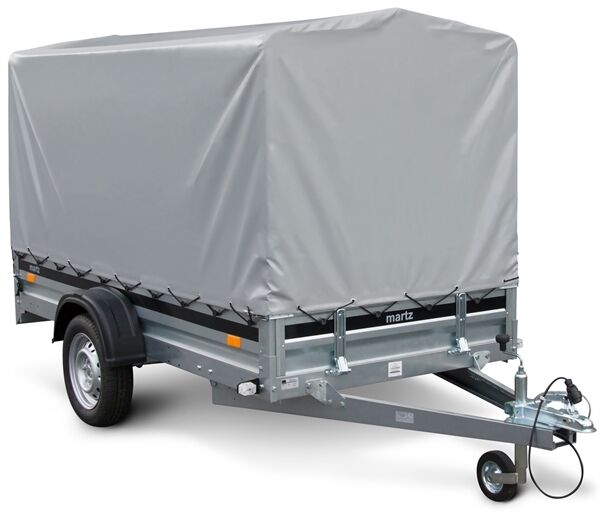 Høj presenning og ramme til trailer (253x150)