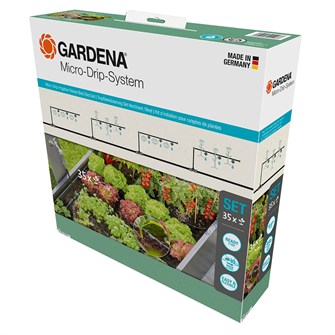 Gardena Micro-Drip Vanding til højbede - 35 planter