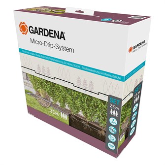 Gardena - Microdrip startsæt til hække og buske - 25 meter