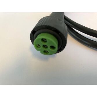 1,0m kabel med 5-pol stik - Aspöck - Stik