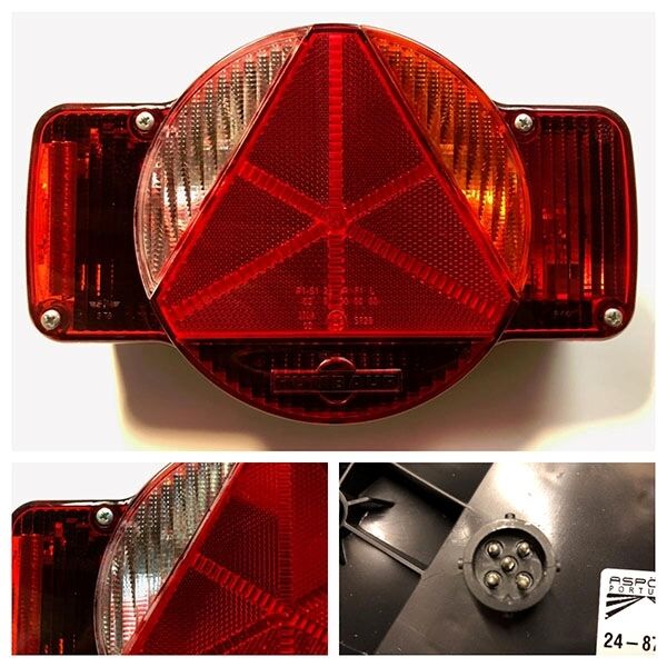 Baglyste - højre - Vandret 4xA til Humbaur