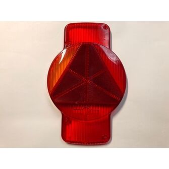 Humbaur - lodret venstre baglygteglas