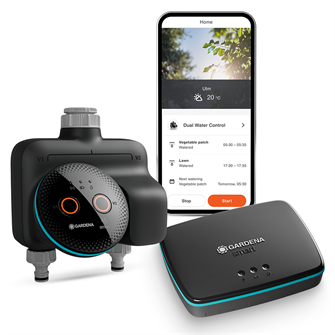 Gardena Smart dobbelt vandingscomputer - m. gateway, sæt