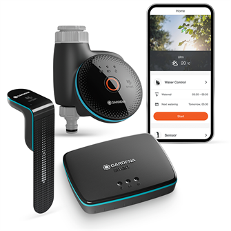 Gardena Smart vandingscomputer - m. gateway og sensor sæt