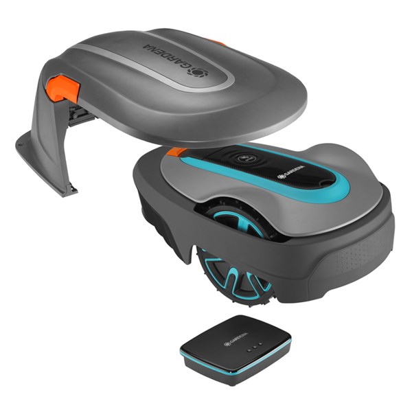 Gardena Smart Sileno City 500 Lona Robotplæneklipper -  op til 500 m² - inkl. installationskit og garage - Begrænset parti