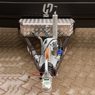 Henra PL357024 Toakslet Platformtrailer XPert Edition træk