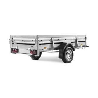 Brenderup 2260 S tiptrailer - 750 kg. - Inkl. 50 cm. netsider og montering