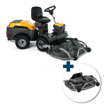 STIGA Park 500 W Havetraktor inkl. Combi 95 Q Plus klippebord inkl. fri levering, montering og klargøring