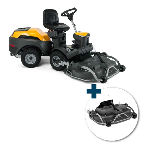 STIGA Park 500 W Havetraktor inkl. Combi 95 Q Plus klippebord inkl. fri levering, montering og klargøring