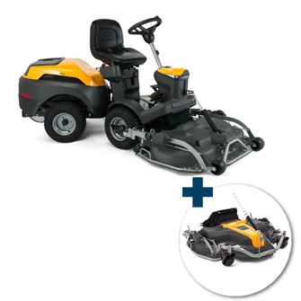 STIGA Park 500 W Havetraktor med Combi 100 Q Plus-klippebord inkl. fri levering, montering og klargøring