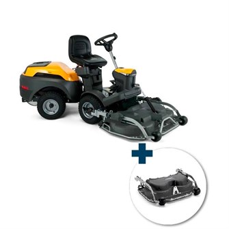STIGA Park 500 W Havetraktor inkl. Combi 95 klippebord - Fri levering, klargøring og opstart