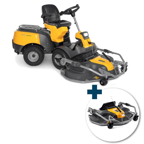 STIGA Park Pro 900 WX inkl. Combi Pro 110 Q Plus klippebord inkl. fri levering, montering og klargøring